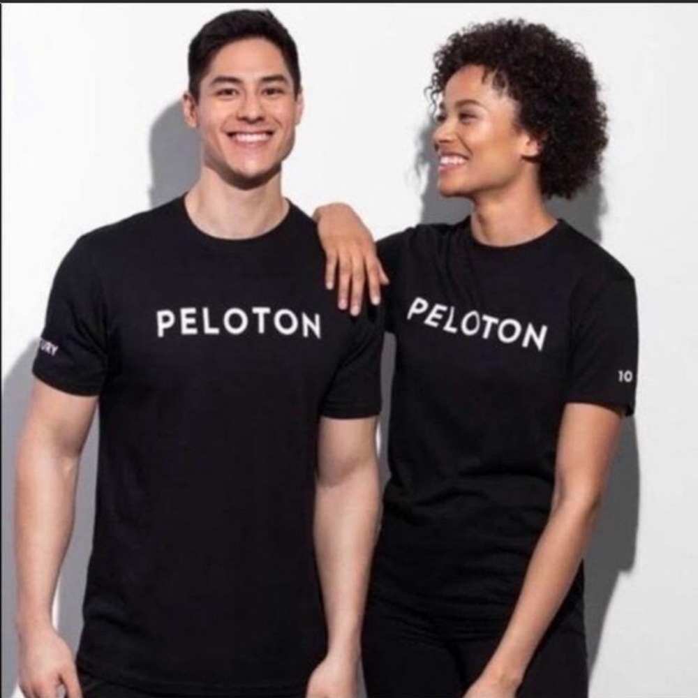 Peloton black t shirt size small